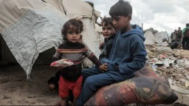 أطفال في غزة