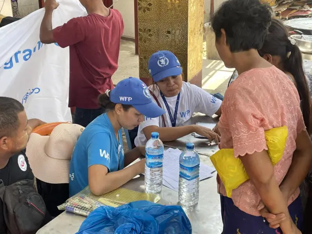 စစ်တွေမှာ WFP ကမေလ ၁၇ ရက်နေ့က စပြီး ထောက်ပံ့ရေးတွေလုပ်ကိုင်နေ