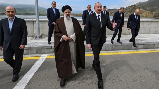 دیدار رییسی با الهام علی‌اف رئیس جمهور جمهوری آذربایجان