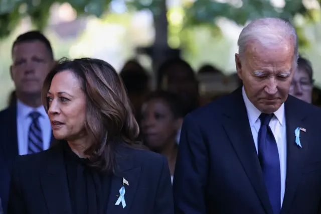 卡玛拉·哈里斯（Kamala Harris）和拜登