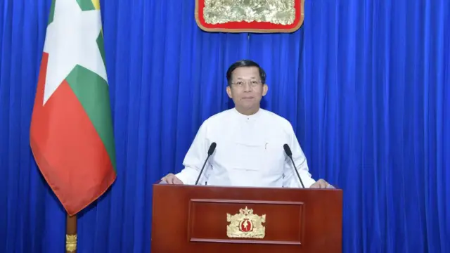 ရွေးကောက်ပွဲကျင်းပနိုင်ဖို့ ကြိုးစားဆောင်ရွက်နေတယ်လို့ စစ်ခေါင်းဆောင်ပြော