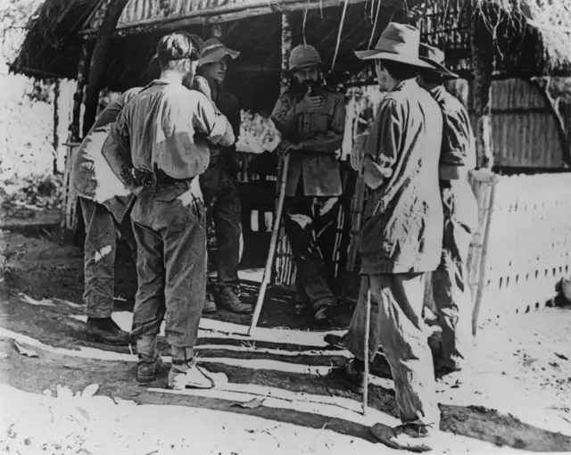 ၁၉၄၄ မြန်မာပြည် တနေရာရောက် ဝင်းဂိတ်နဲ့ တပ်သားများ 