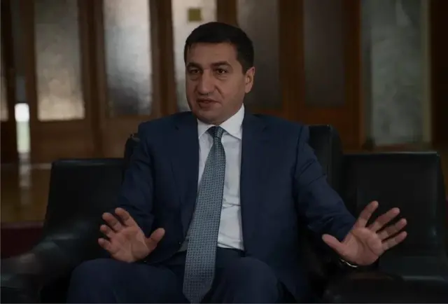 Hikmet Hajiyev, conseiller en politique étrangère du président azerbaïdjanais. 