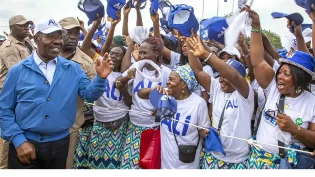 Zaben shugaban kasar Gabon