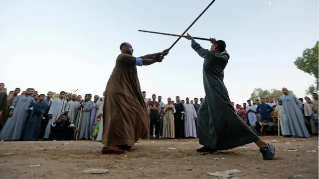 Ranar Litinin aka gudanar da wasan tsaren doki a garin Luxor, na kasar Masar.