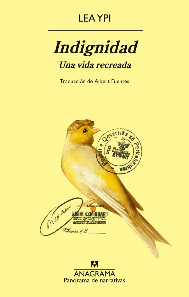 Portada del libro "Indignidad" de Lea Ypi.
