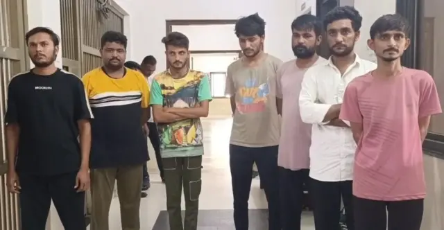 પકડાયેલા આરોપીઓ