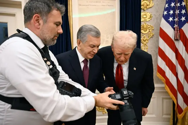 Mirziyoyev va Tramp