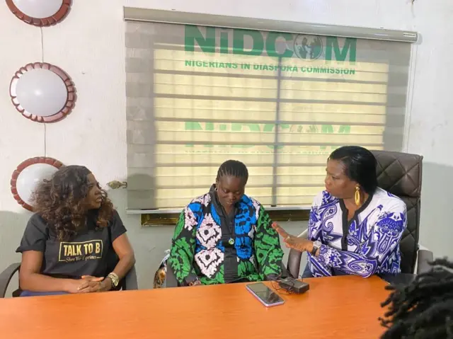 Abike Dabiri, Adeola, ati Biola Adebayo 