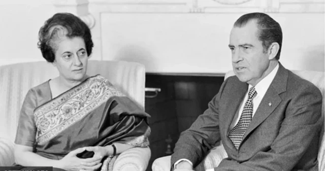 اندرا گاندھی اور نکسن