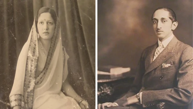 इंदूरच्या महाराणी संयोगिता देवी आणि महाराज यशवंतराव होळकर