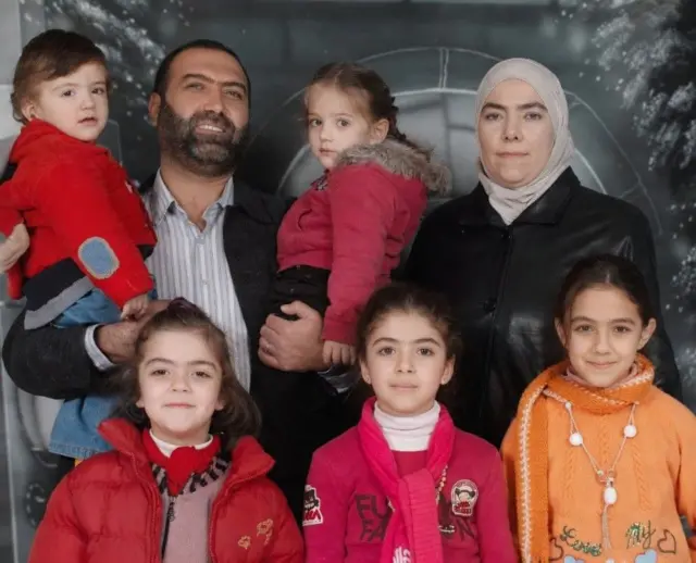 الطبيبة رانيا العباسي وأسرتها