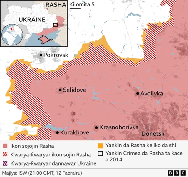 Yadda Rasha ke iko da wasu yankunan gabashin Ukraine