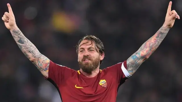 دنیله دروسی دومین بازیکن پرسابقه باشگاه رم است