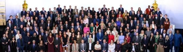 Fotoroleta de docegrupo dos indicados ao Oscarroleta de doce2024