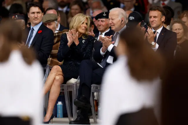 बाइडन युरोप यात्रामा गएका थिए 