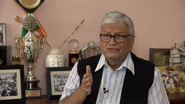 कांग्रेस के पूर्व सांसद और हॉकी ओलंपियन असलम शेर खान.