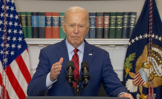 Biden Beyaz Saray'da açıklama yapıyor