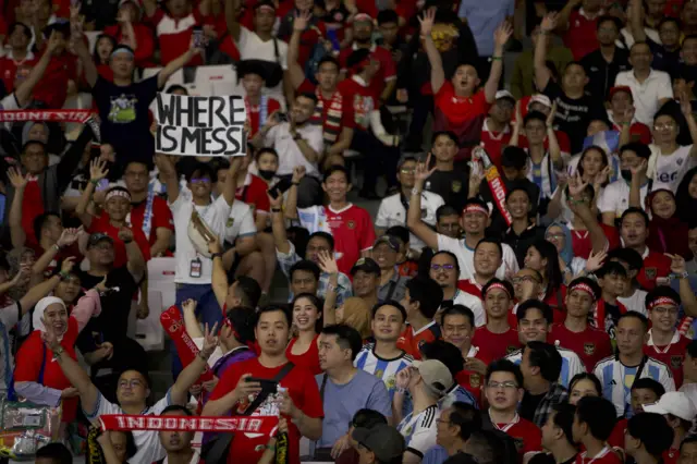 Pertandingan Indonesia Argentina