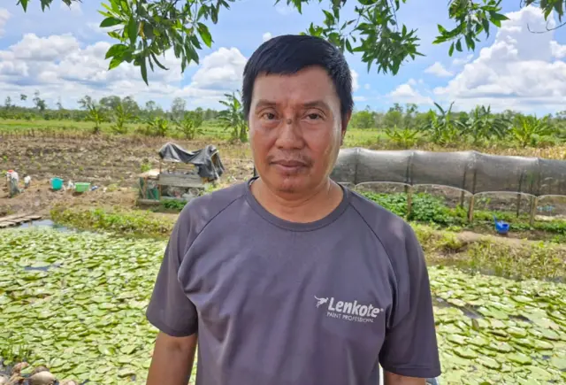 Haryanto, pengurus salah satu komunitas petani jagung di Merauke, Papua Selatan.