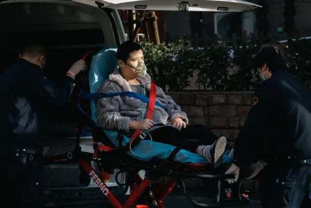 طفرة في أمراض الجهاز التنفسي في جميع أنحاء الصين، شنغهاي - 12 أغسطس/آب 2022