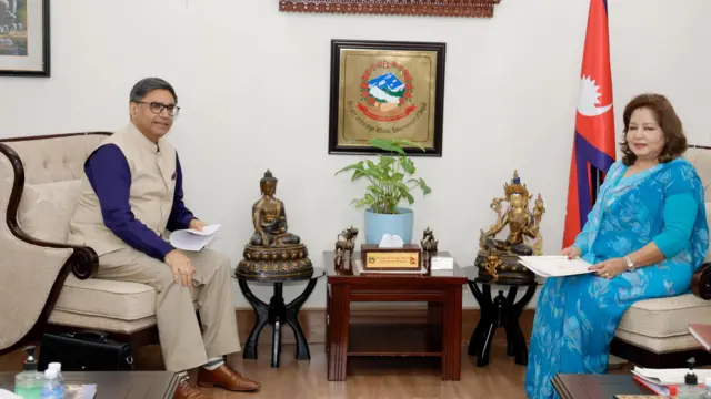 भारतीय विदेशसचिव मिस्री र परराष्ट्रमन्त्री डा आरजु राणा देउवा