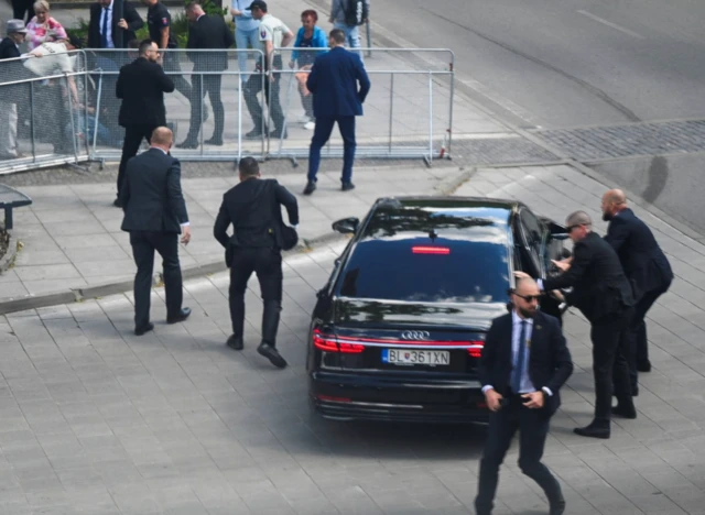 Olay anından hemen sonra çekilen görüntüler