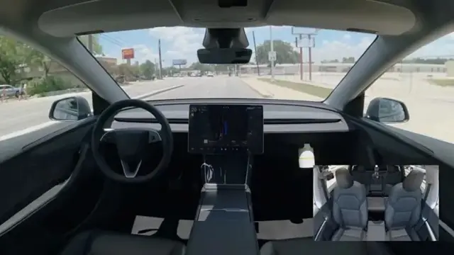 Tesla releases video showing no one in the car while driving autonomously
