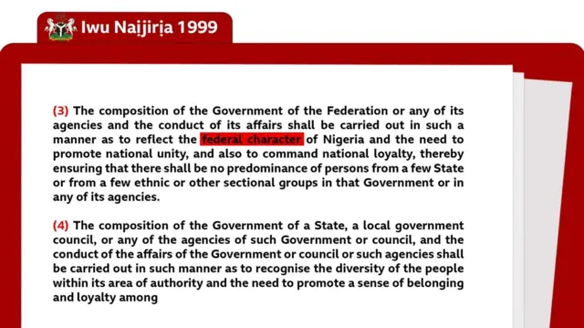 Ọtụtụ ndị mmadụ na-ekwu na ọ bụ usoro gọọmenti etiti hibere iji megide maọbụ gbochie ọganihu ụfọdụ mpaghara dị na ndịda naịjirịa.