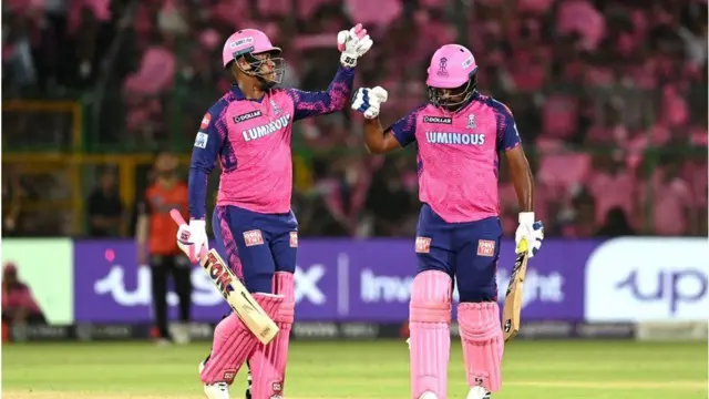 સંજૂ સૅમસન અને શિમરૉન હેટમાયર