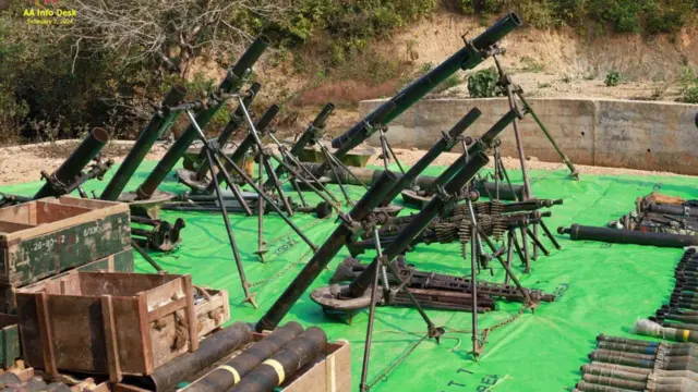 ဇန်နဝါရီ ၃၀ ရက်က အေအေသိမ်းပိုက်ခဲ့တဲ့ မြောက်ဦးအခြေစိုက် စစ်တပ် ခမရ-၅၄၀ တပ်ရင်း