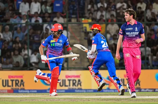 பொரெல் - ராகுல் கூட்டணி முதல் விக்கெட்டுக்கு 64 பந்துகளில் 105 ரன்கள் எடுத்தது