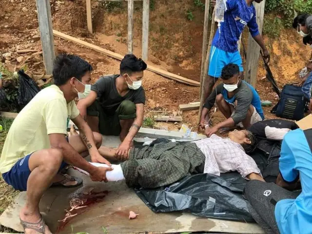 ချင်းပြည်နယ် ကန်ပက်လက်မှာ မြေမြှုပ်မိုင်း နင်းမိပြီးဆုံးပါးသွားတဲ့အမျိုးသား