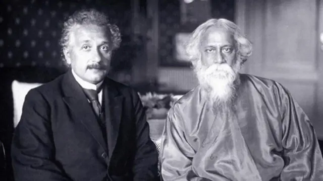 आईनस्टाईन आणि टागोर यांचं मैत्र होतं.
