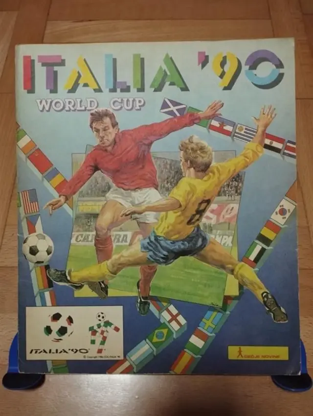 album sa sličicama za svetsko prvenstvo u Italiji 1990.