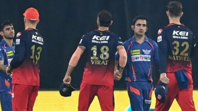 વિરાટ કોહલી અને ગૌતમ ગંભીર