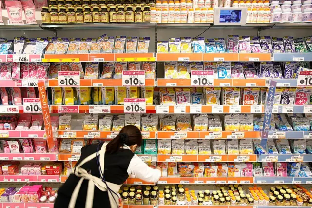 Supermercado en Koshigaya City, Japón.