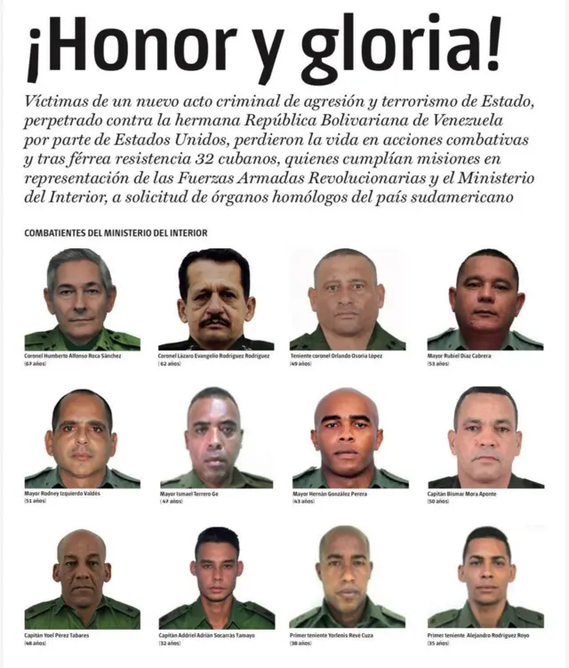 Cartel de homenaje a fallecidos