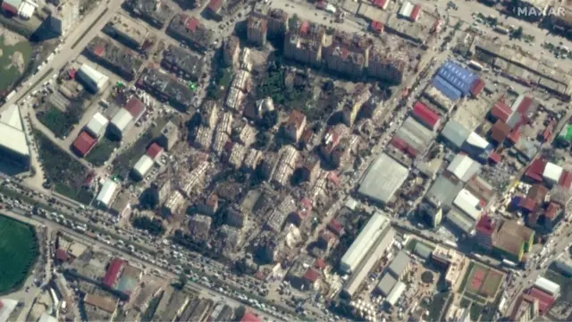 After earthquake Antakya, Turkey 