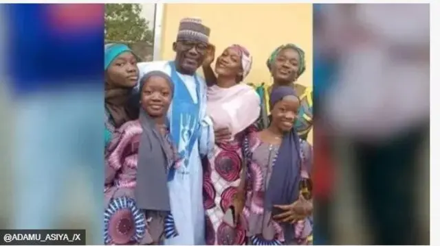 Aworan awọn ọmọbinrin marun-un ti wọn ji gbe l'Abuja, pẹlu baba wọn