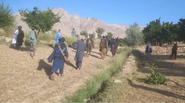 مردان مسلح در ارزگان خاص