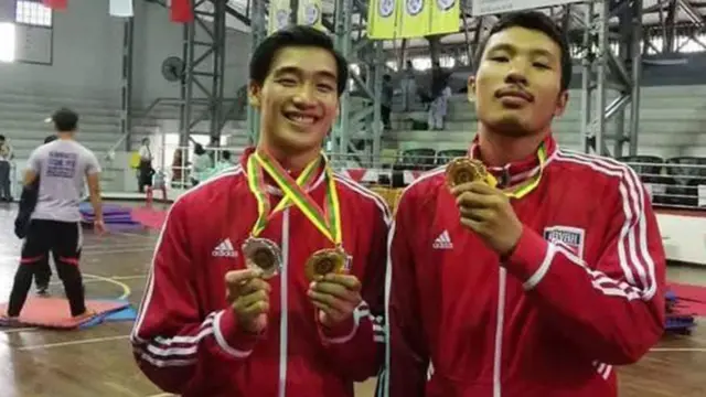 Sam and Cobra were national karate champions