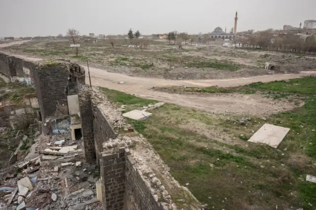 2015-2016 çatışmalarında alanın büyük bir kısmında tahribat oldu