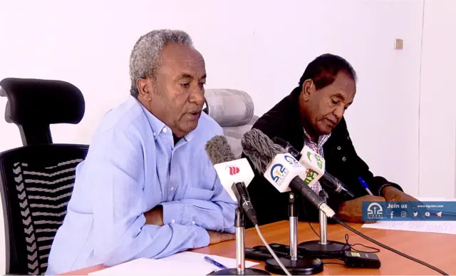 ኮሚቴ ምጥያሽ ግዝያዊ መንግስቲ፡ ኣዛዚ ሓይልታት ትግራይ ጀነራል ታደሰ ወረደን ኣይተ ሙሉወርቅ ኪዳነማርያምን ዝርከብዎ 9 ኣባላት ዝሓዘ እዩ