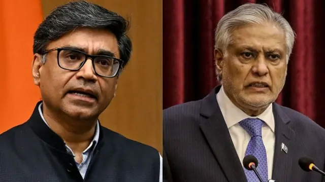 इसहाक डार और विक्रम मिसरी