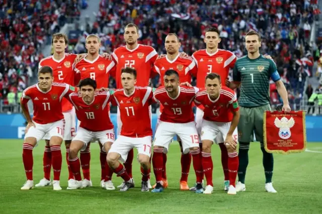 Xulka qaranka Ruushka ayaa kullankii ay la ciyaarayeen xulka qaranka Masar ee ka tirsan koobka adduunka Russia 2018