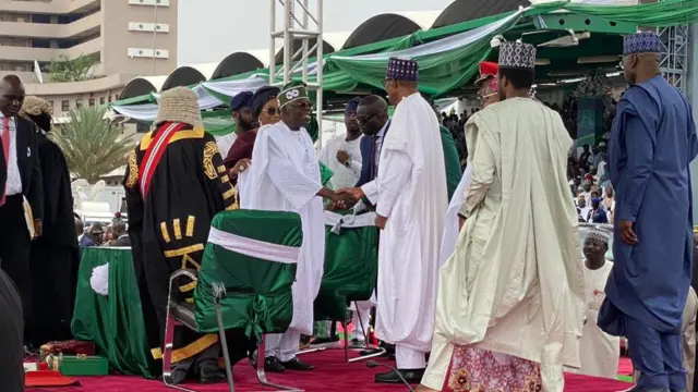 Muhammadu Buhari tare da Bola Tinubu