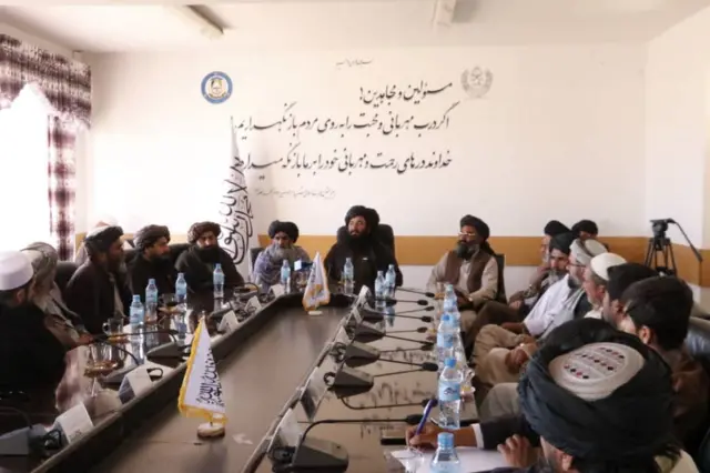 کنفرانس مطبوعاتی مقام های محلی طالبان در دایکندی