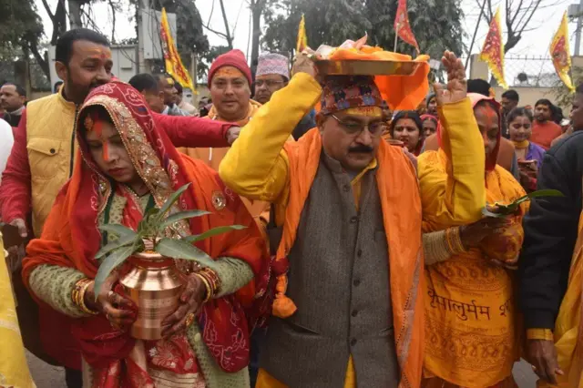 अयोध्यामा राम मन्दिरको उद्घाटन हुँदा नेपालमा पनि मानिसहरूले विभिन्न अनुष्ठान गरेका थिए