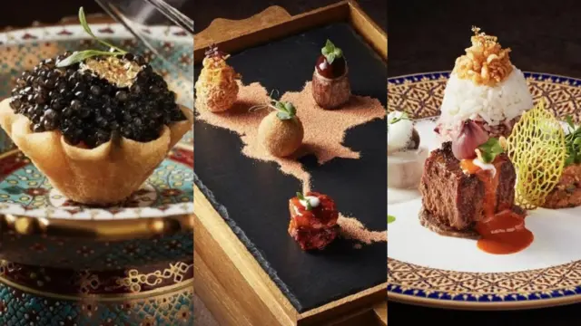 สำรับอาหารสำหรับผู้นำโลกที่มาเข้าร่วมเอเปค